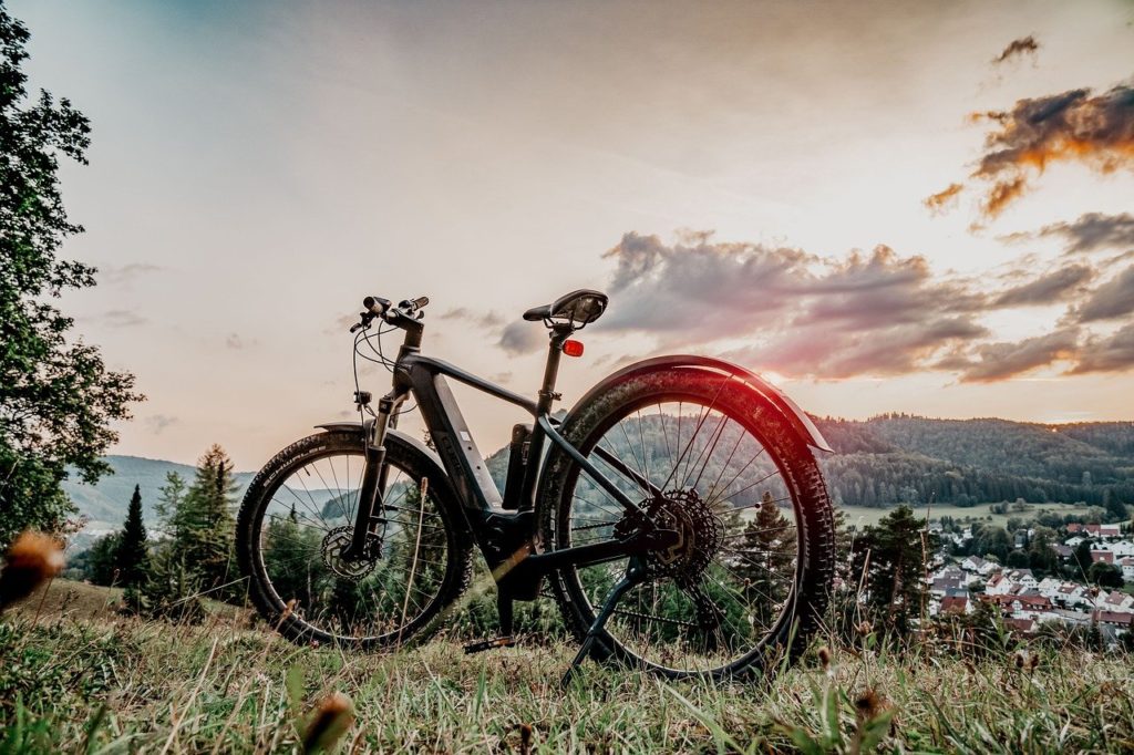 fahrrad ab und zu tritt ins leere